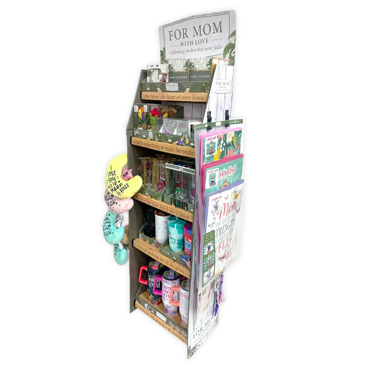 Mothers Day For Mom With Love Assortment Floor Display - 86 Pieces Per Retail Ready Display Kit 88624 1