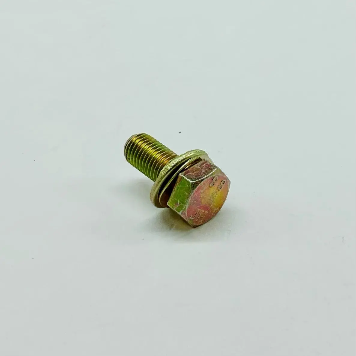 999 075 032 02Am - Hex Hd Screw 8 X 20 - Battery Hold Down - Washer & Spring Washer - 83 To 86 Aftermarket 1