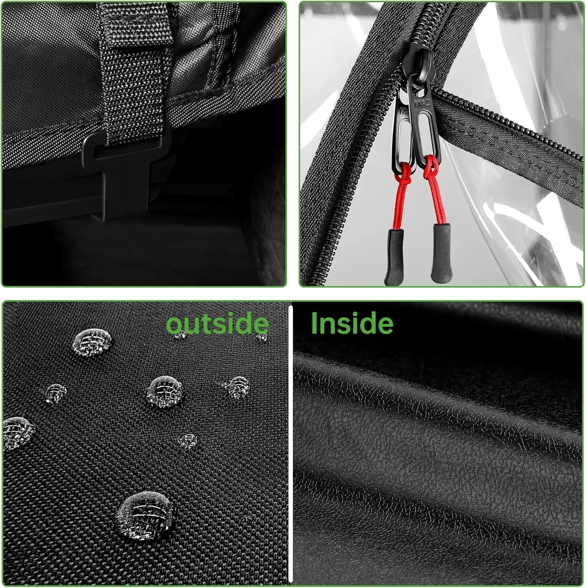 10L0l 4 Passenger Golf Cart Enclosures For Club Car Ds - 4-Sided Weather Protection 4