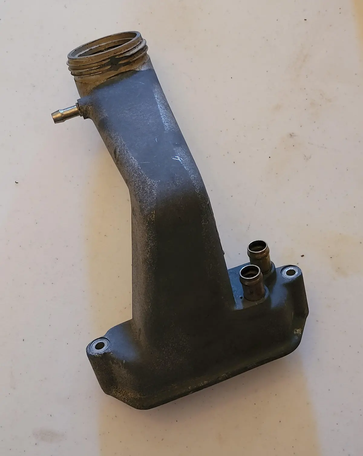 928 107 083 02 - Rare Used Metal Oil Filler Neck 1