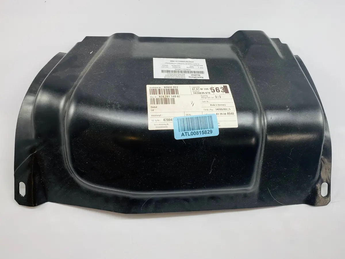 928 201 145 03 - Cover For Fuel Pump And Filter 80 To 95 1