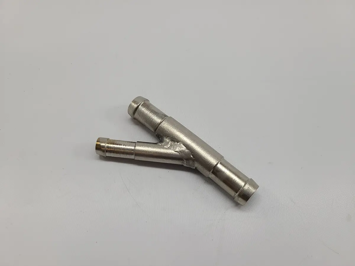 928 201 219 02Ss - Y Connector At Charcoal Canister 80 To 95 - Stainless Steel 1