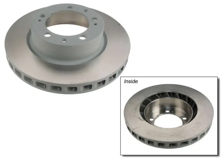 928 351 043 61 - Front Rotor Left - Plain - Coated - Zimmerman/Sebro - 86 To 91 1
