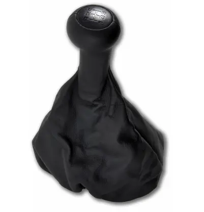 928 424 073 01 1Aj - Leather Shifter Cover - Black - 80 To 84 1
