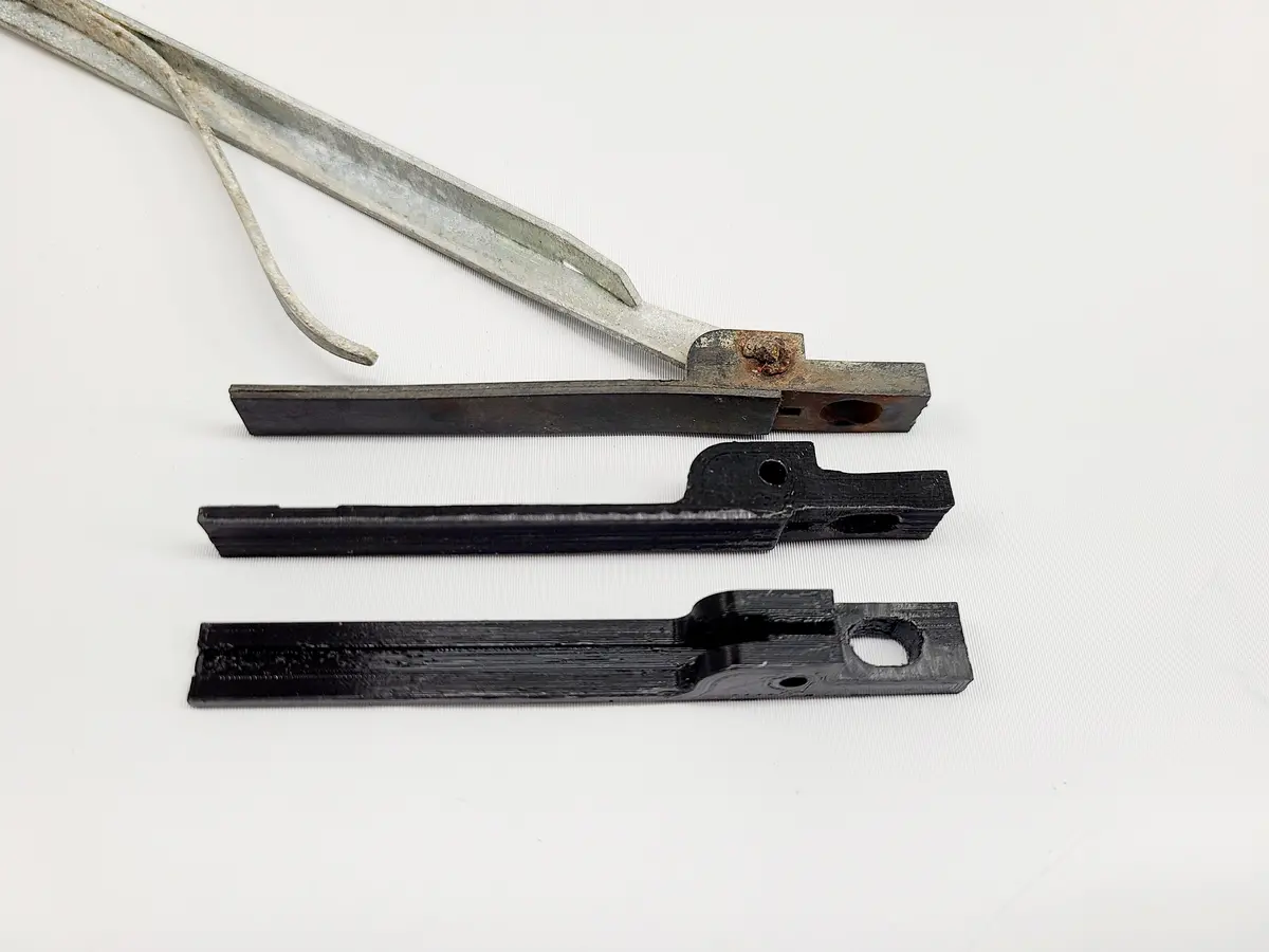 928 564 0578 Am - Sunroof Wind Deflector Springs - Replacement Base 78 To 95 - Pair Left & Right 2