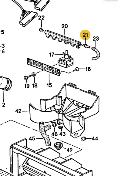 928 574 689 02 - Vacuum Straight Connector - 80 To 95 1