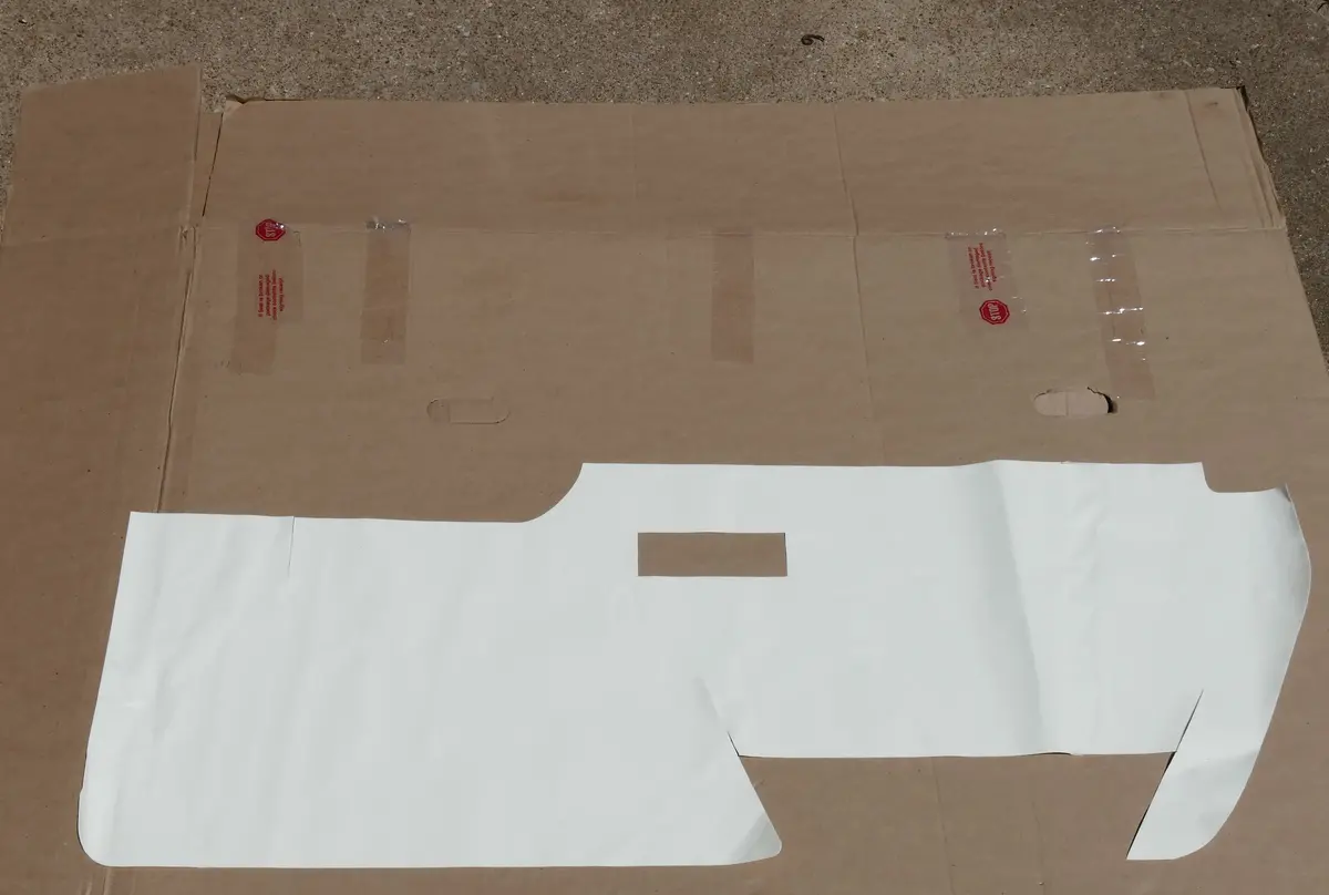 928 555 480 03 - Plastic Sheet - Sealing Film - Door Right 1