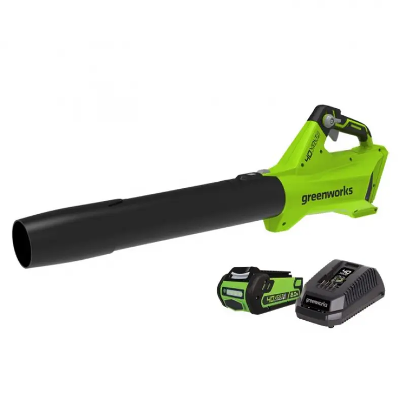 40V 125 Mph - 450 Cfm Leaf Blower, 2.5Ah Battery And Charger Included 1