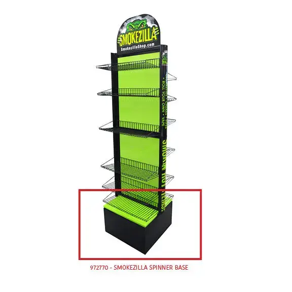 Merchandising Fixture - Smokezilla Spinner Floor Display Base Only 972770 1