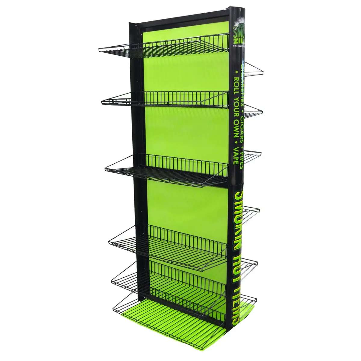 Merchandising Fixture - Smokezilla Spinner Floor Display Tall Body Rack Only 972850 1