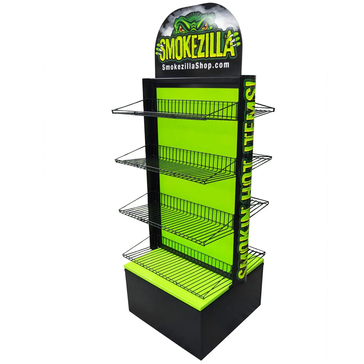 Merchandising Fixture - Smokezilla Spinner Floor Display Short Body Rack Only 972860 2