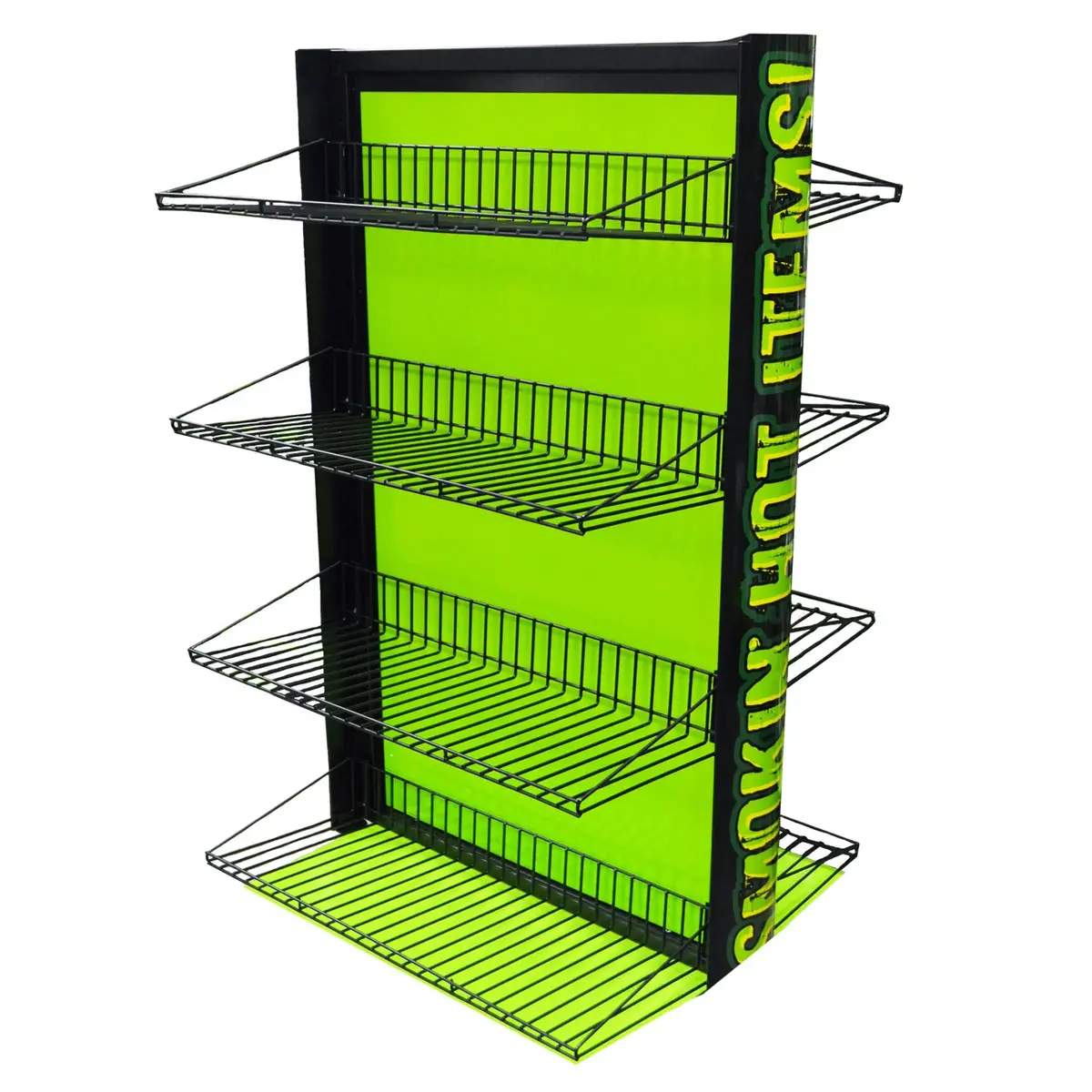 Merchandising Fixture - Smokezilla Spinner Floor Display Short Body Rack Only 972860 1