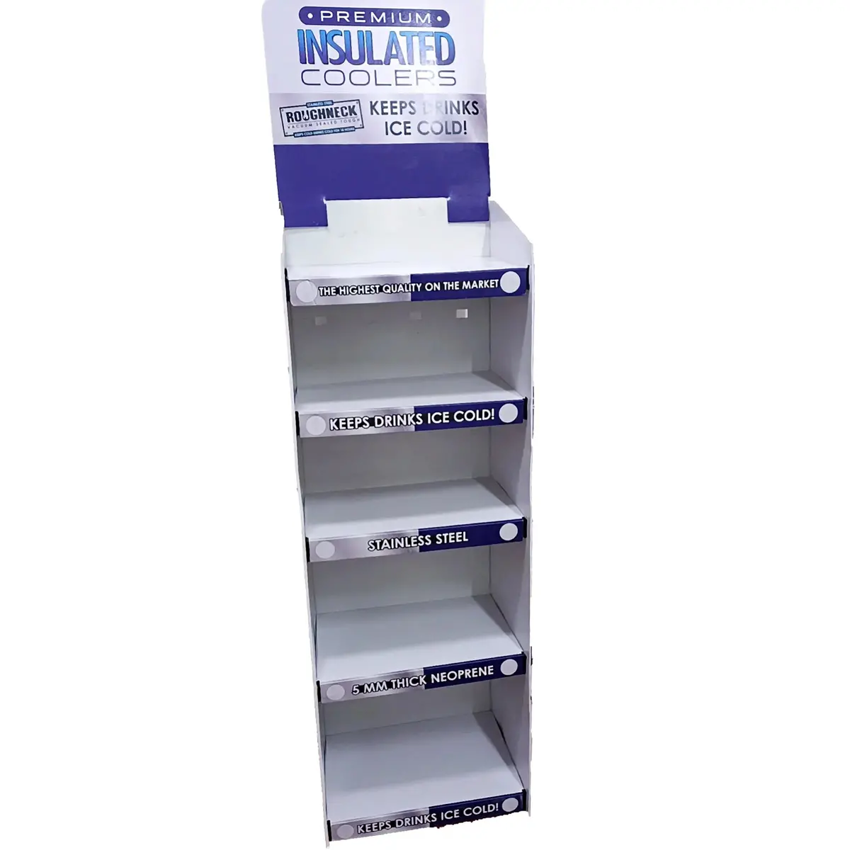Merchandising Fixture - Corrugated Insulated Coolers Floor Display Only 974000 1