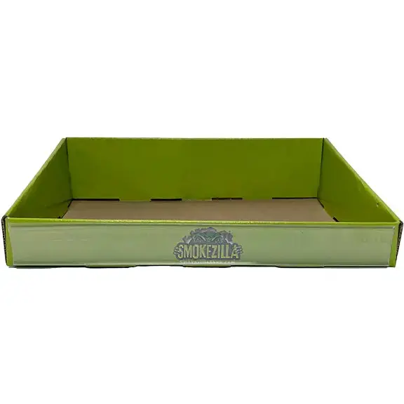 Merchandising Fixture - Corrugated Smokezilla Shelf Display Only 974130 2