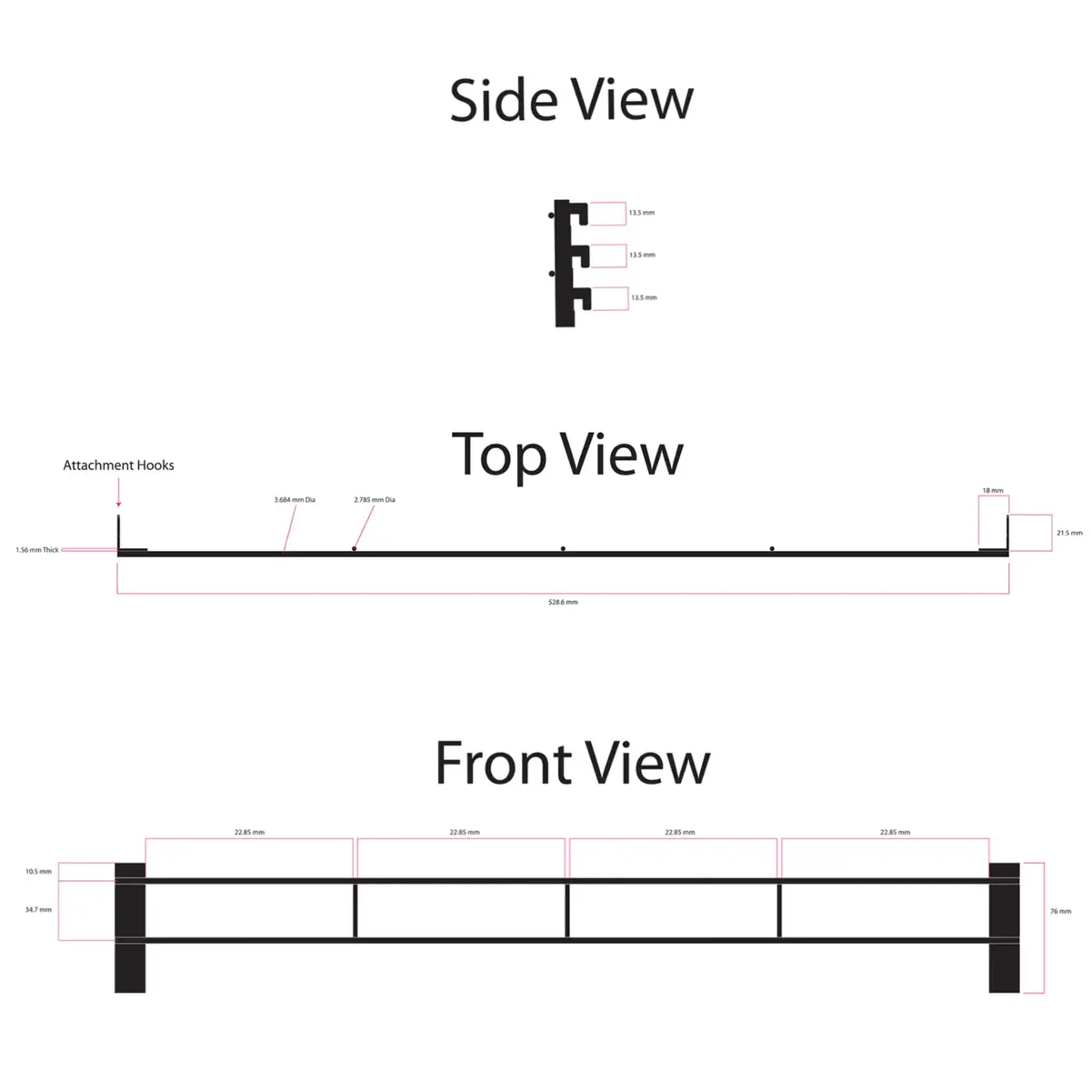 Merchandising Fixture - Peg Fixture For Spinning Rack Only 974540 2