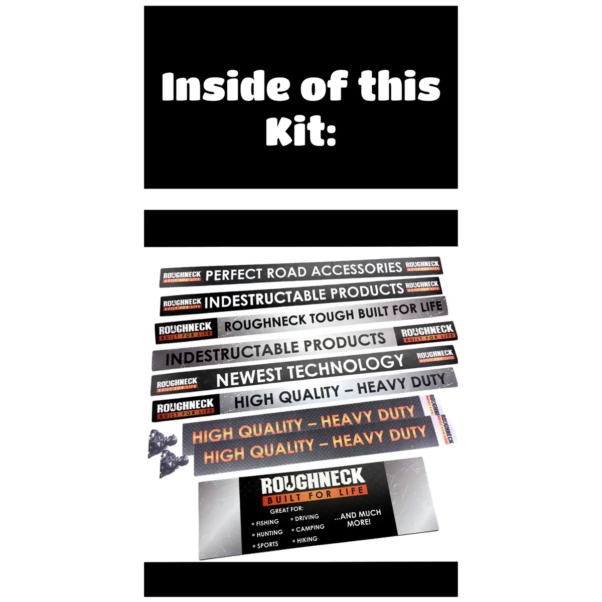 Merchandising Fixture - Roughneck Merchandising Signage Set 975660 1
