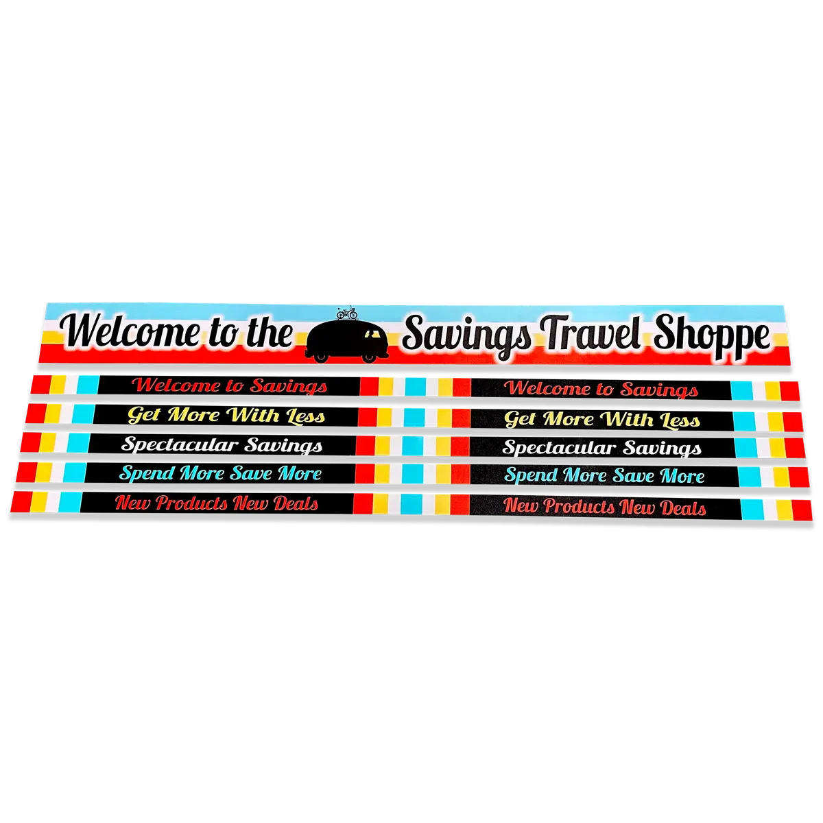 Merchandising Fixture - 4 Merchandising 6 Sign Set 977450 1