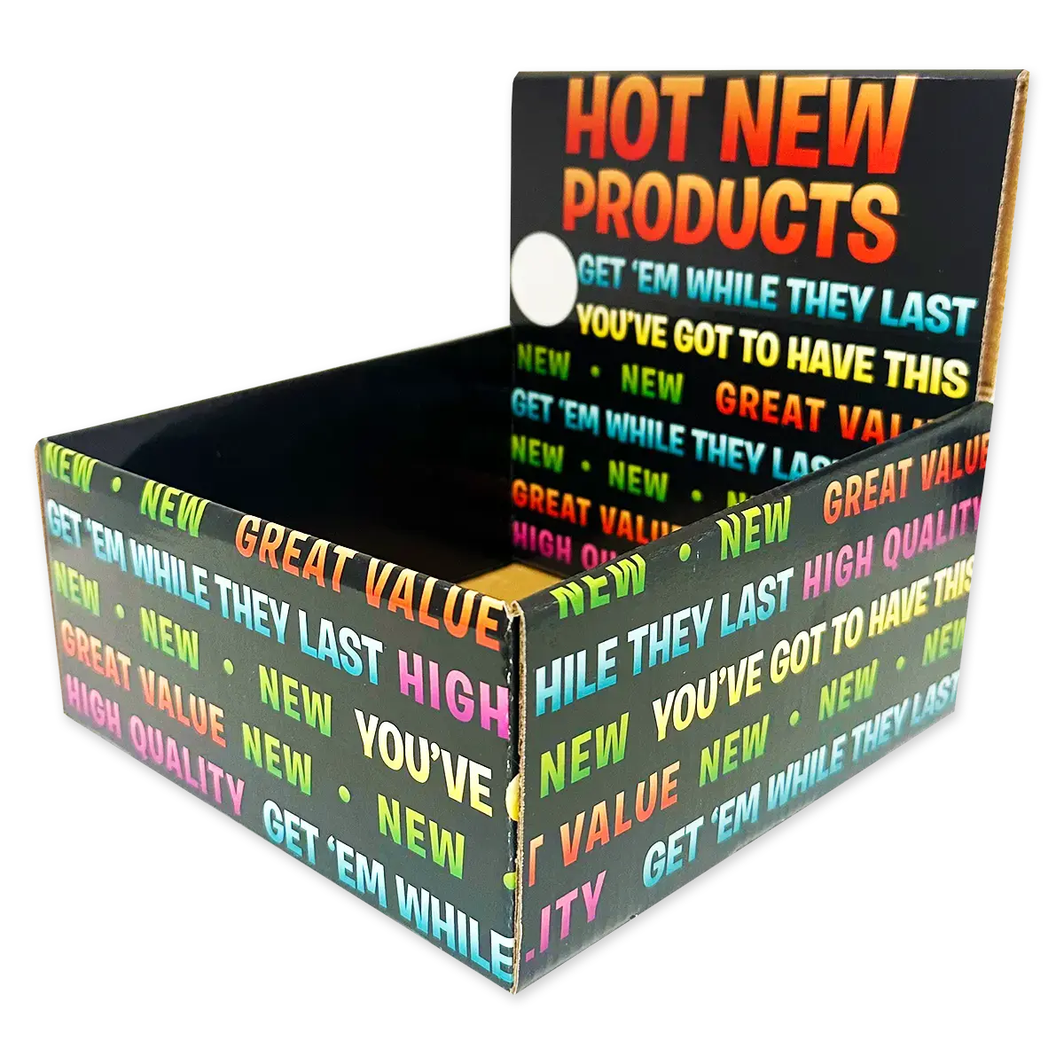 Merchandising Fixture - Corrugated Shelf Display Only 978120 1