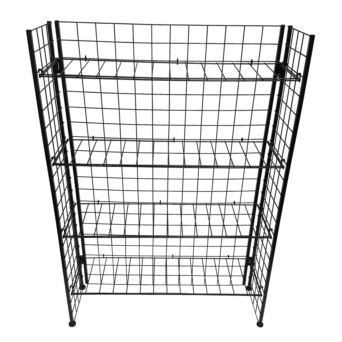 Merchandising Fixture - 30" Wire Four Shelf Rack Only 978620 2