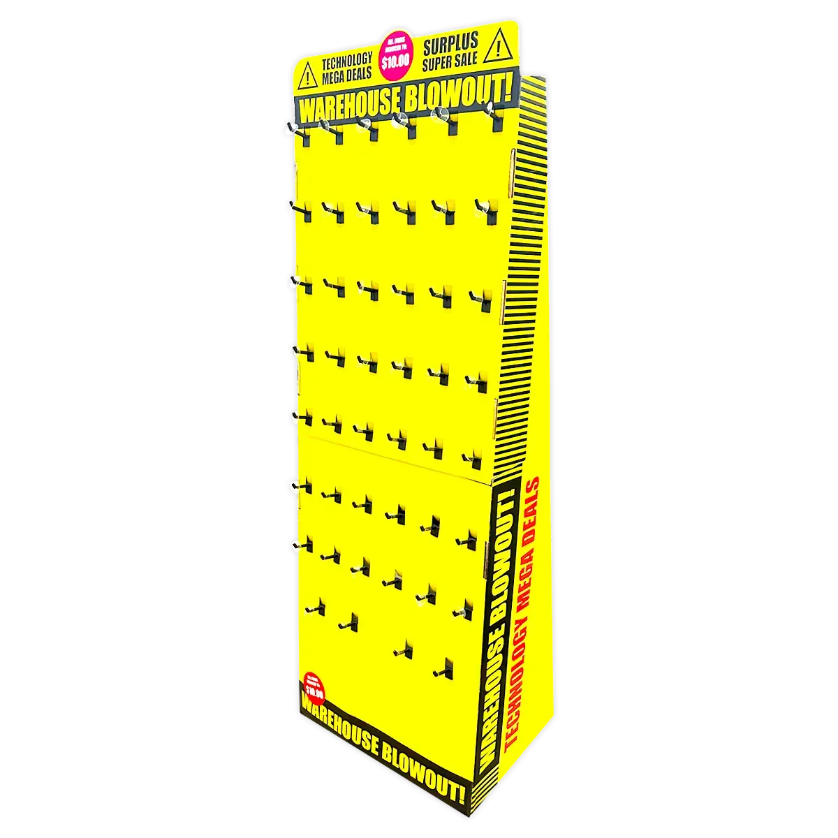 Technology Assortment Merchandising Fixture - Retail Ready Floor Display Only 979980 1