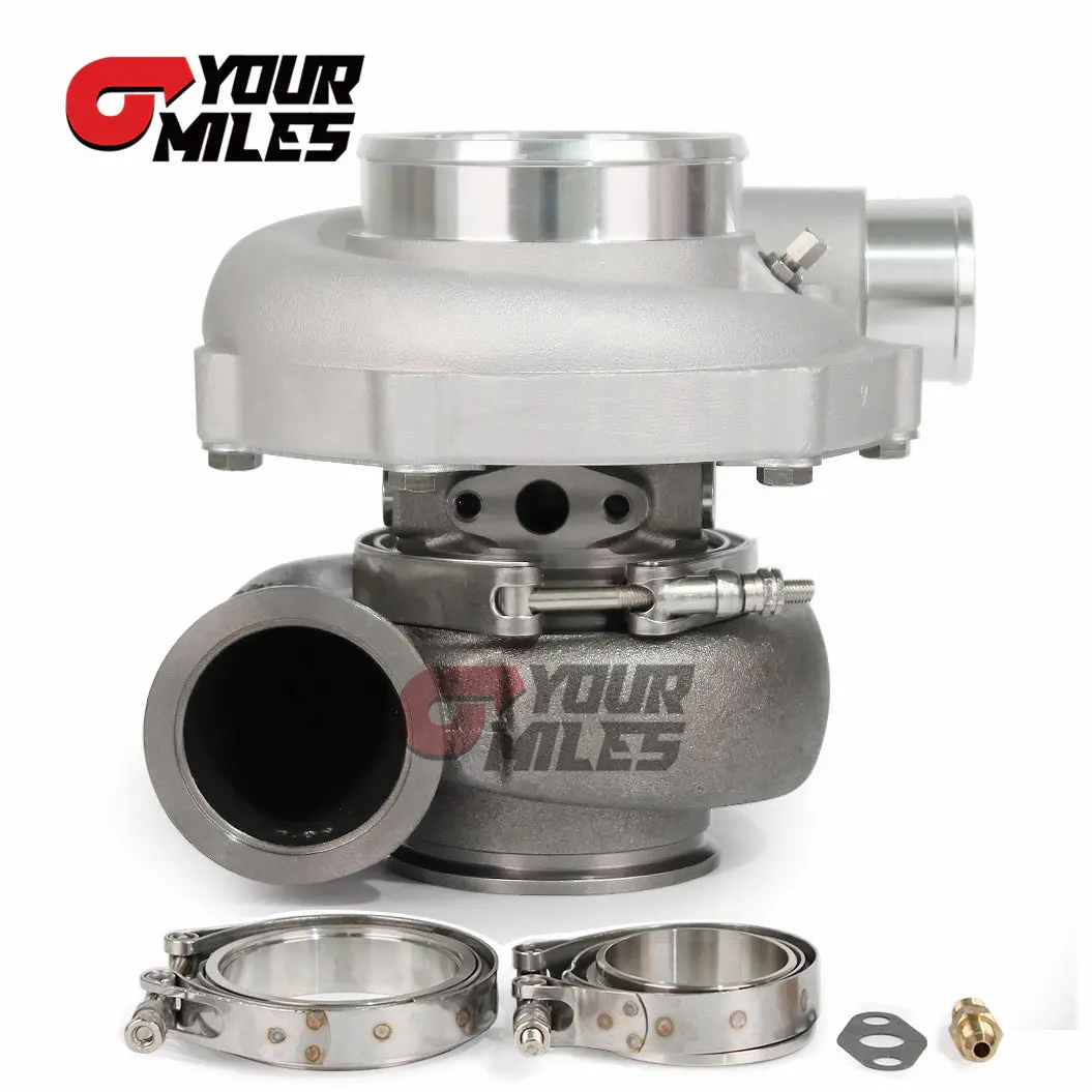 Yourmiles S30-770 Non Wastegate Billet Comp. Wheel Dual Ball Bearing Turbocharger T3.82V/0.83/1.01/1.21 Dv Hsg 2