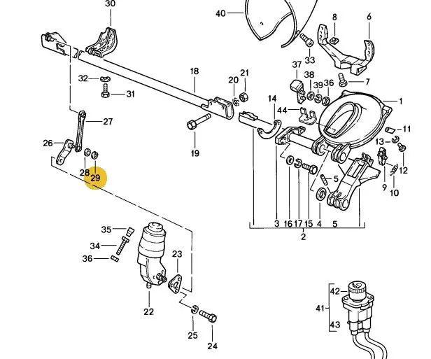 900 116 009 01 - Headlight Arm Circlips - 78 To 95 - Original No Longer Available 1
