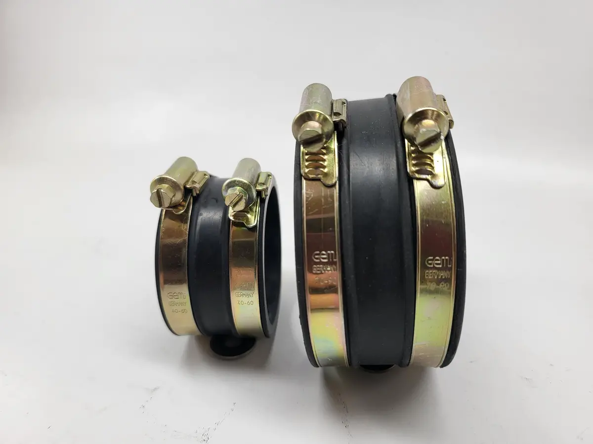 999 512 348 02Y  - Small Rubber Seal Clamp - Oem Gold Finish 40-60Mm - 78 To 86 16V Cars - Aftermarket 1