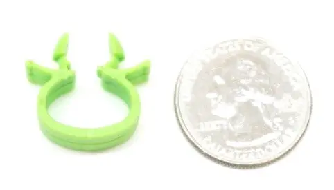 999 651 168 40 - Harness Clip - Omega 14Mm Green 1