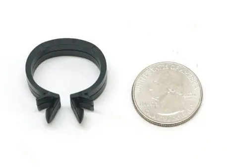 999 651 267 40 - Black Clip For Gts Front Breather Hose 1