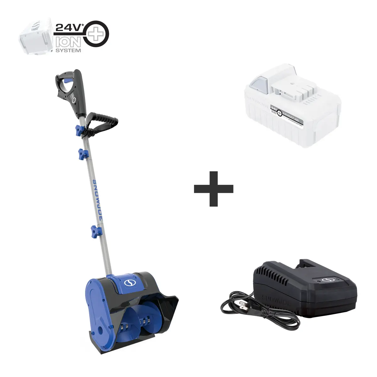 Snow Joe 24V-Ss10-Xr 24-Volt* Ionmax Cordless Snow Shovel Kit | 10-Inch | W/ 5.0-Ah Battery And Charger 1