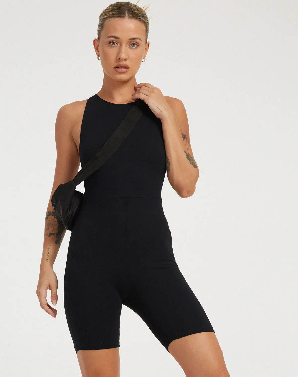 Acro Unitard In Black 1