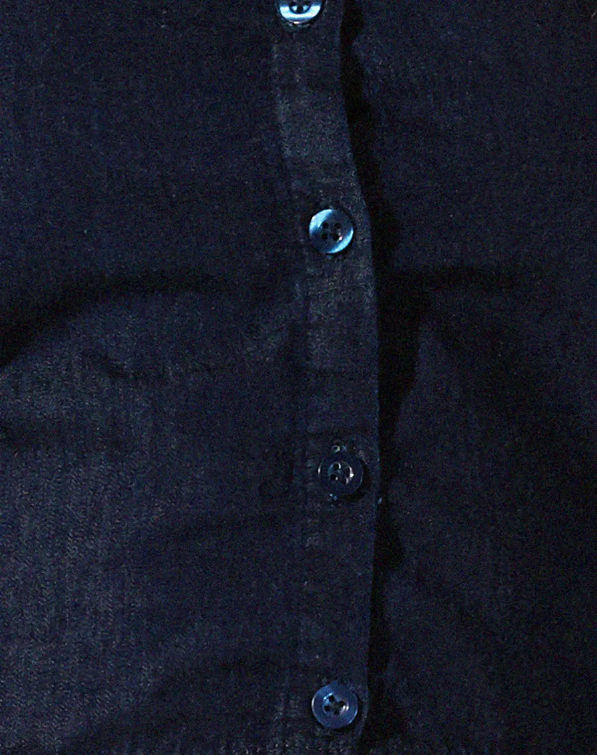 Aegir Crop Top In Denim Blue Chambray 5