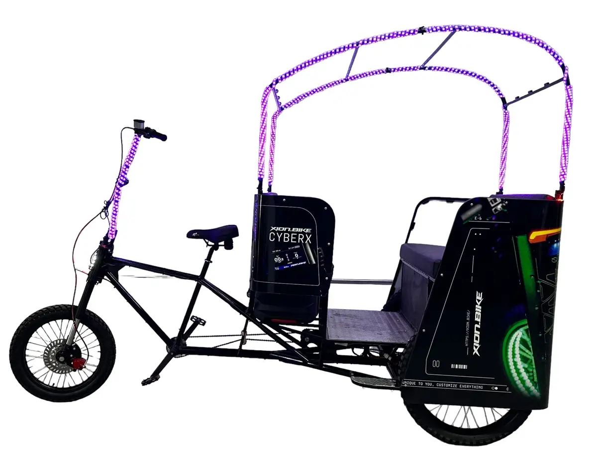Electric Six-Seater Pedicab -Class 2 E-Bike 1