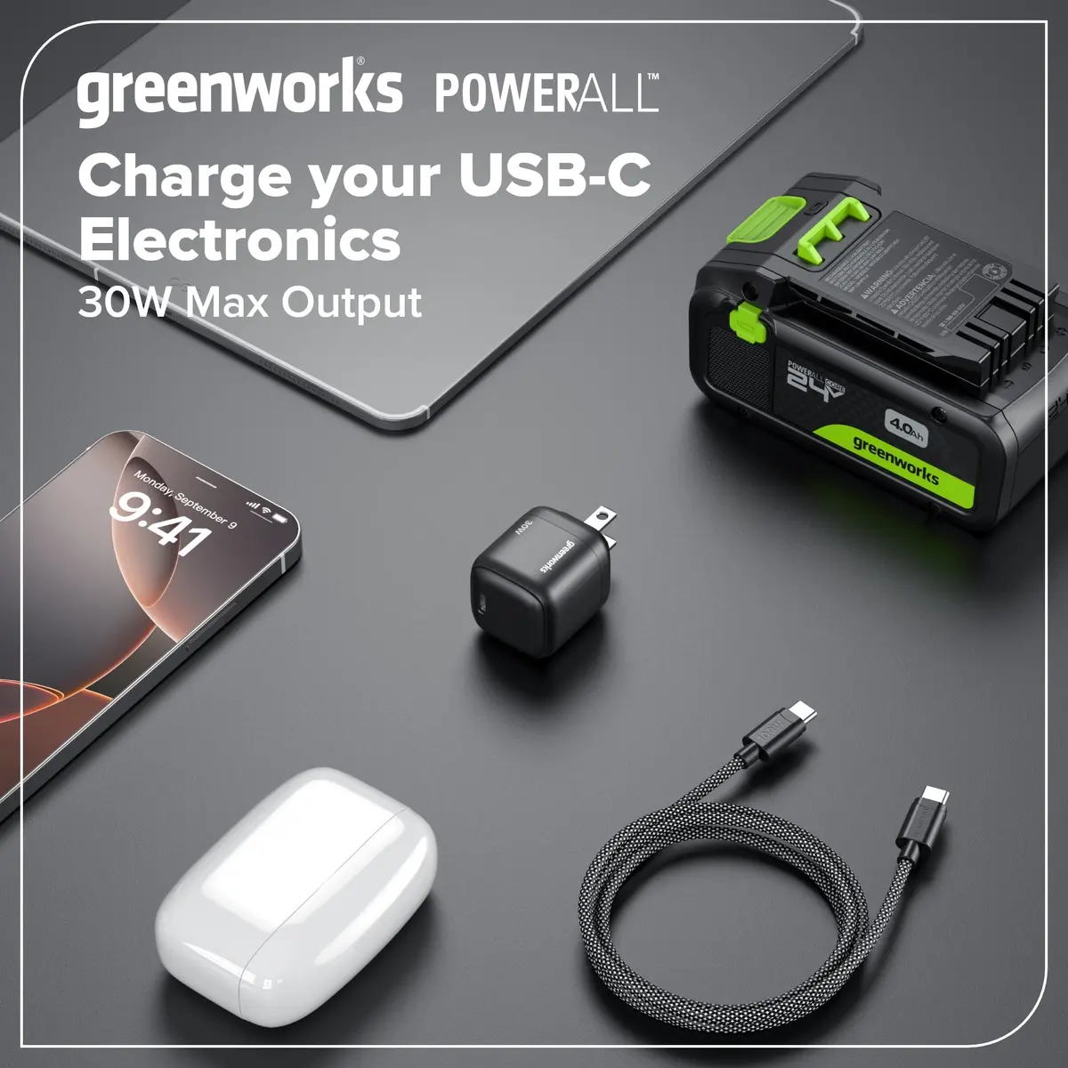 30W Charger Block With Usb-C Port 2