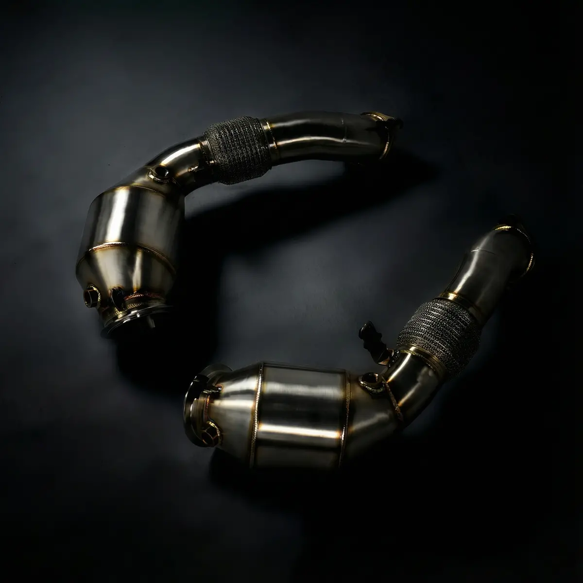 Bmw X5m (E70) / X6m (E71) 2008-2017 S63 4.4T V8 Catless Downpipes | Ame Motorsport 1