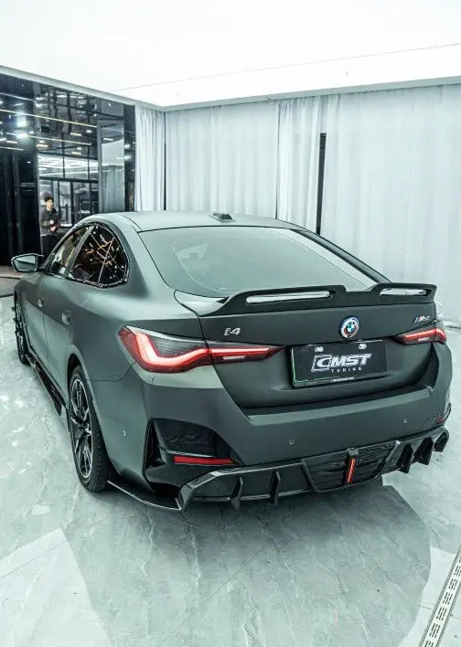 Cmst Carbon Fiber Rear Spoiler For Bmw I4 M50 / E Drive 40 & M440i 430I 1