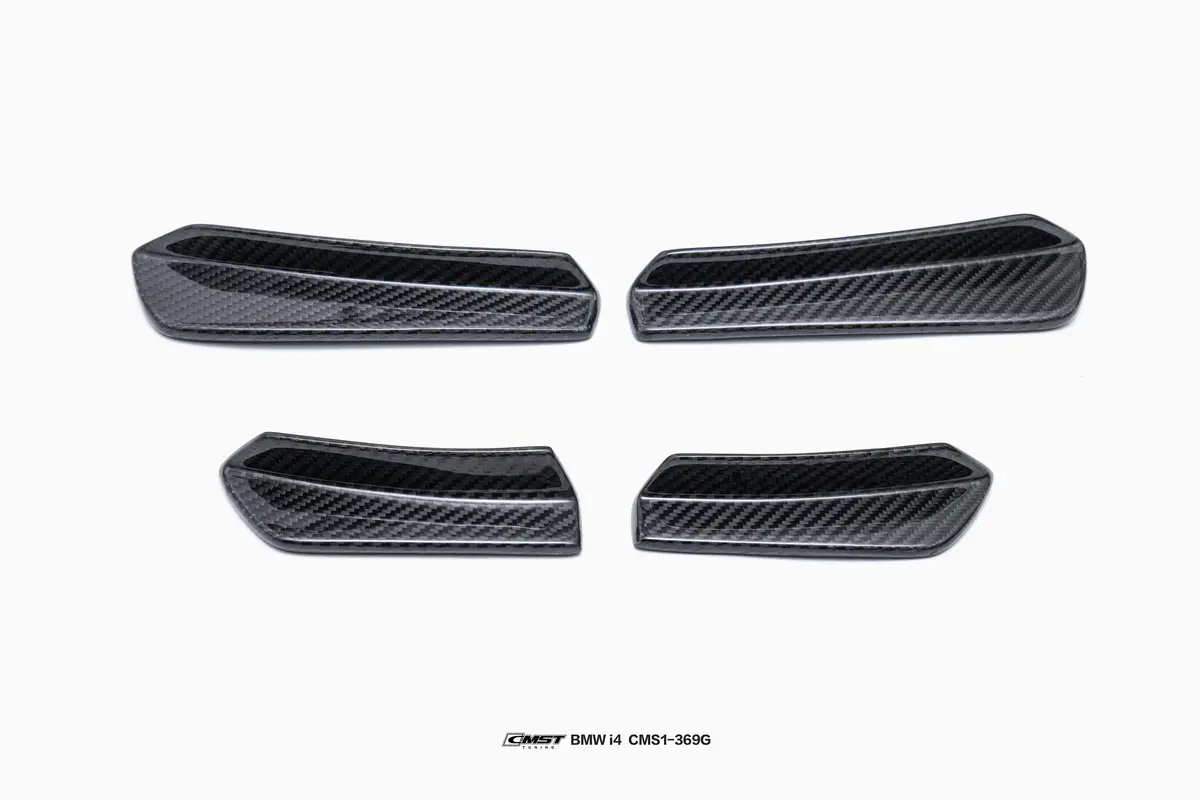 Cmst Carbon Fiber Front Canards For Bmw I4 M50 / E Drive 40 & M440i 430I 3