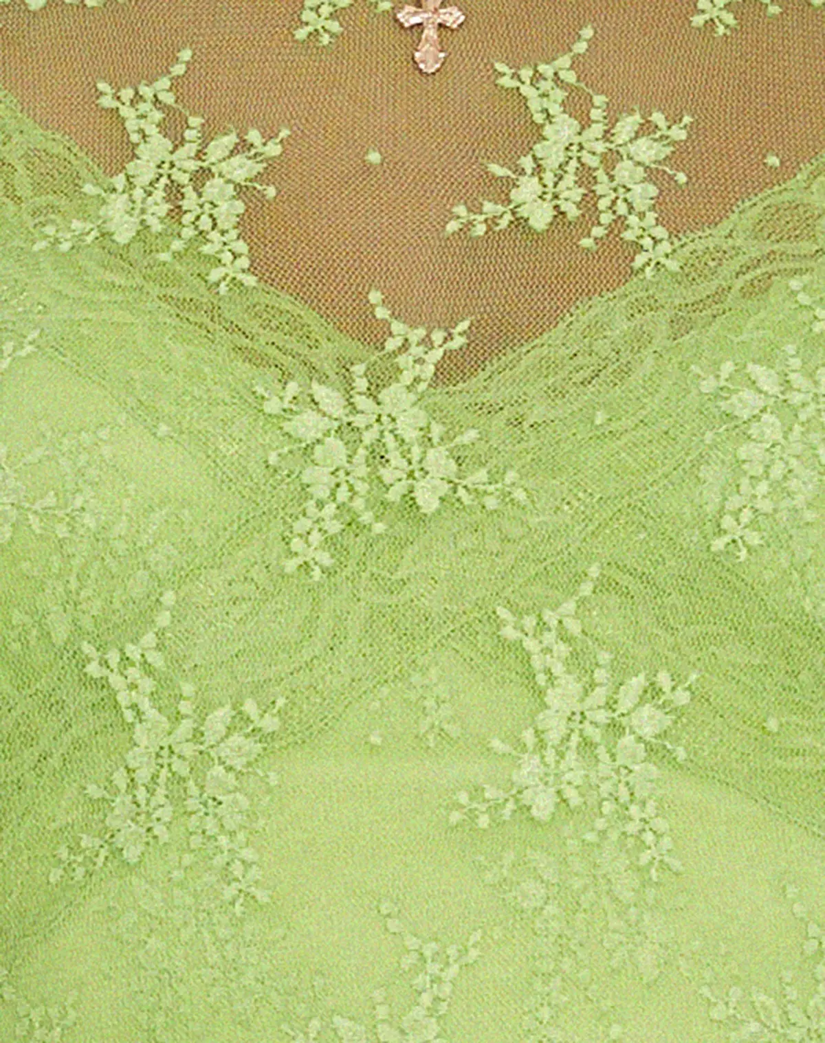 Bonca Long Sleeve Top In Lace Lime 6