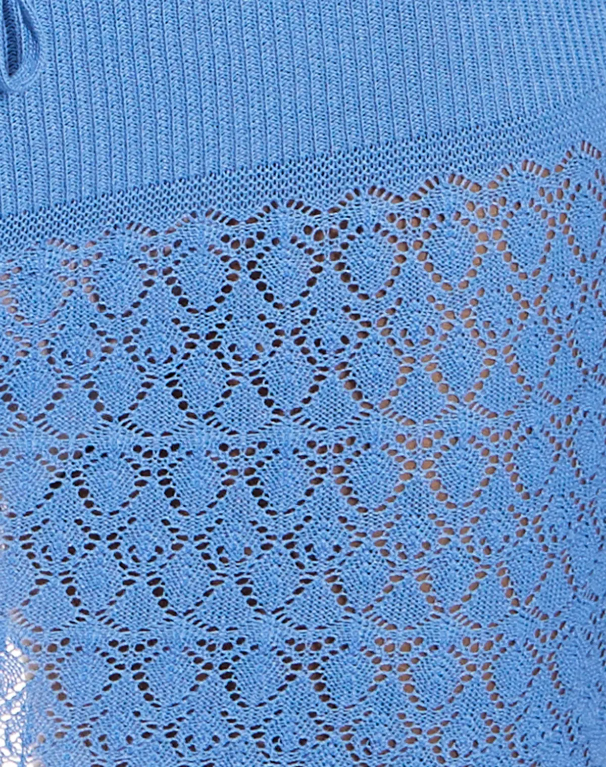 Motel X Barbara Gatik Mini Skirt In Blue 7