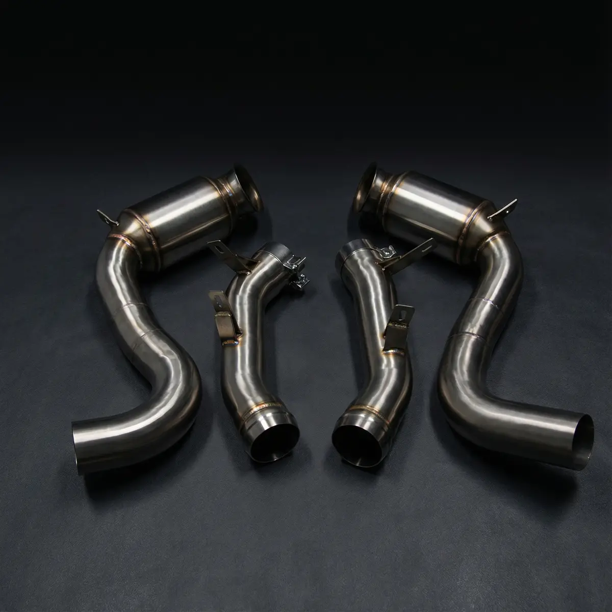 Mercedes-Benz C63 / C63s Amg (W205/S205/C205/A205) 2015-2020 M177 4.0T V8 Catless Downpipes | Ame Motorsport 1
