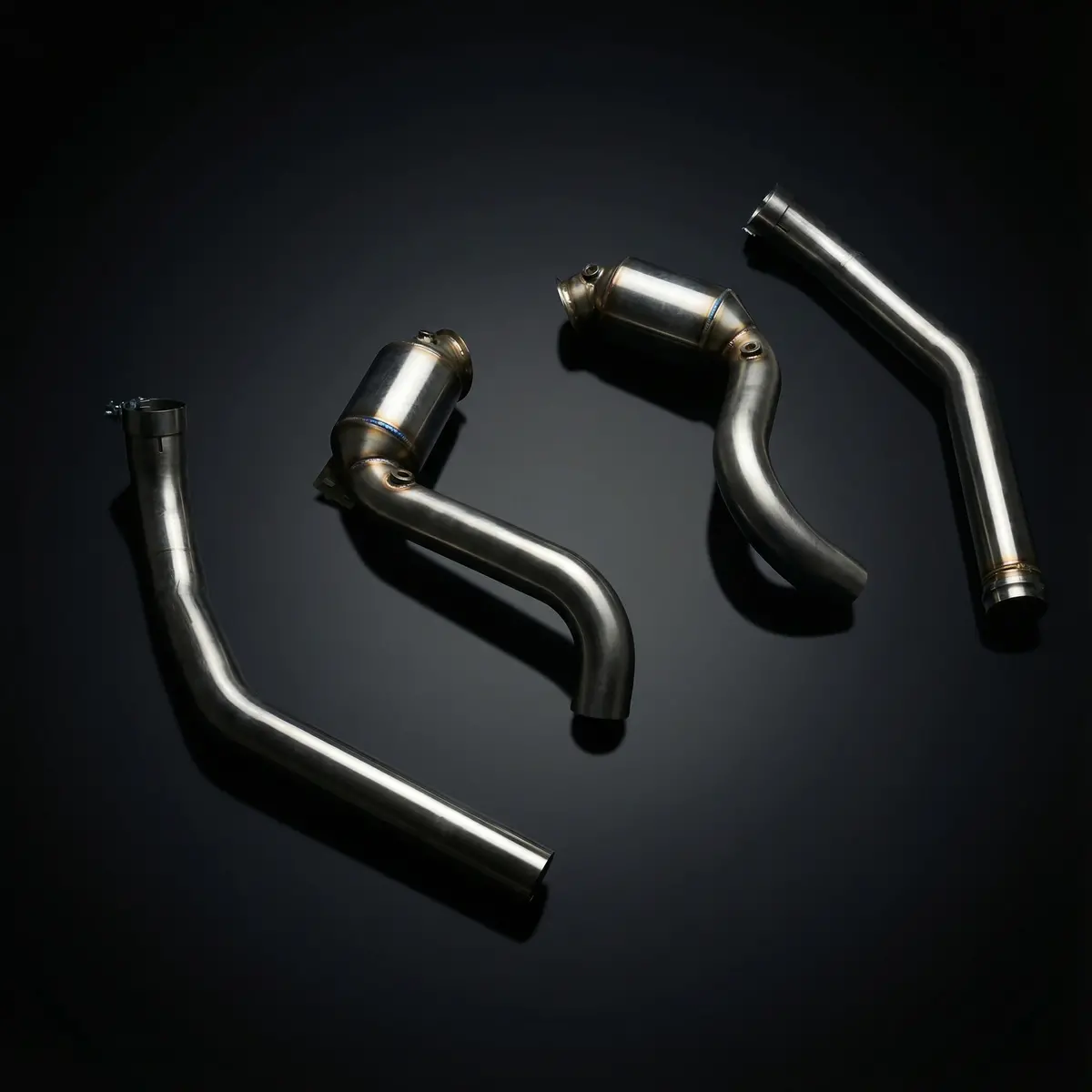 Mercedes-Benz Gle63 / Gle63s Amg (W166/C292) 2015-2020 M177 4.0T V8 Catless Downpipes | Ame Motorsport 1