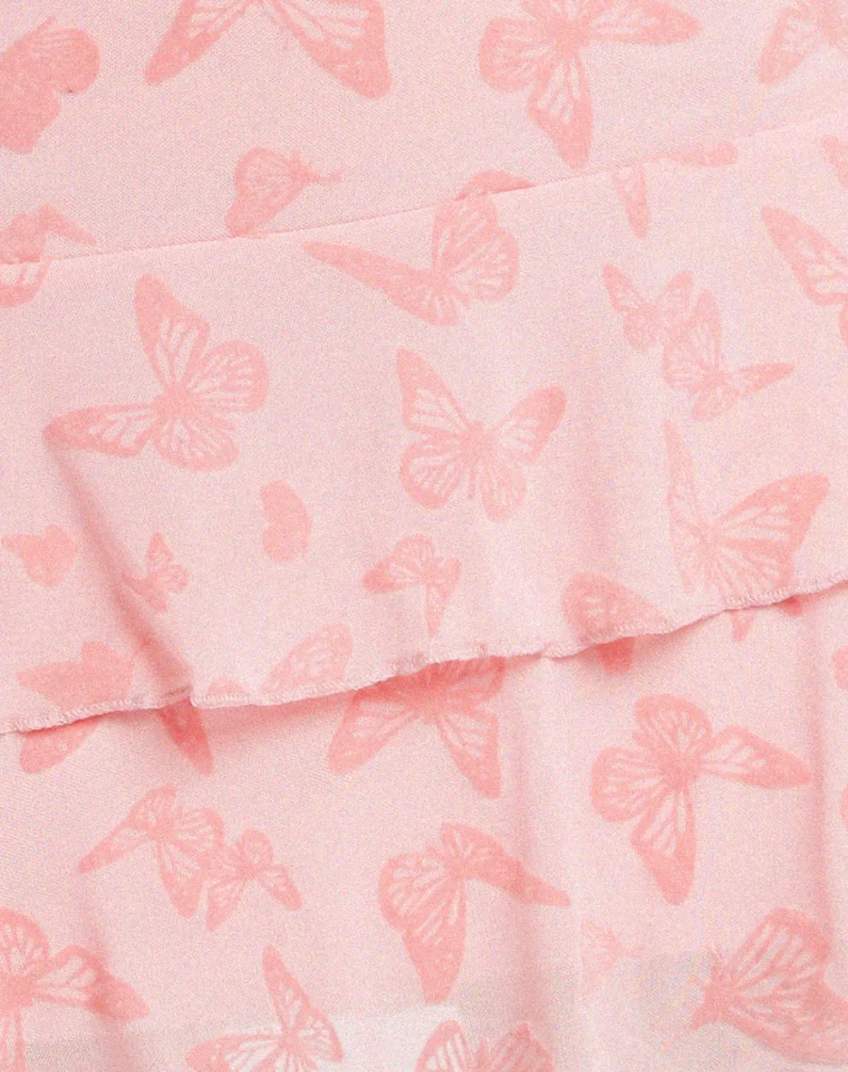 Camila Mini Skirt In Butterfly Pink Flock 7
