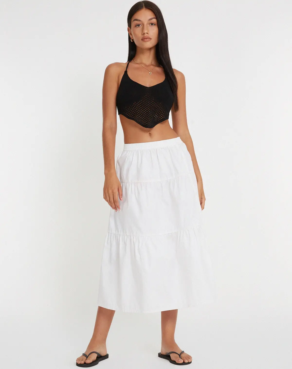 Cenova Crop Top In Black 5