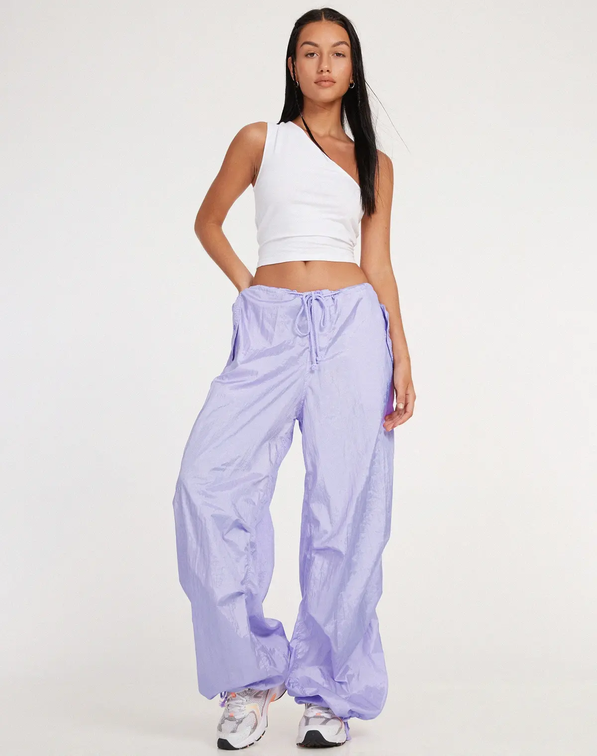 Chute Trouser In Parachute Lilac 2
