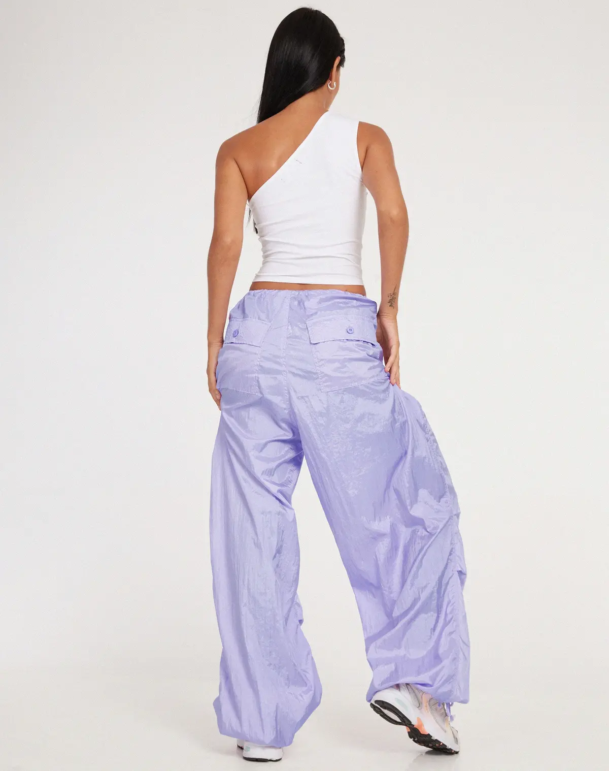Chute Trouser In Parachute Lilac 4