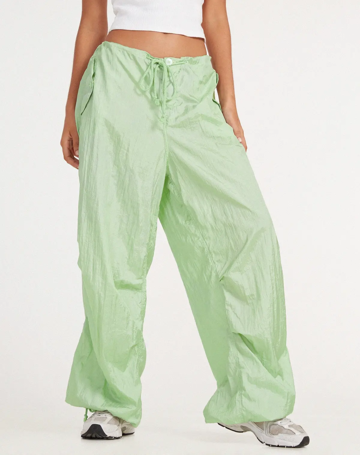 Chute Trouser In Parachute Sage 4