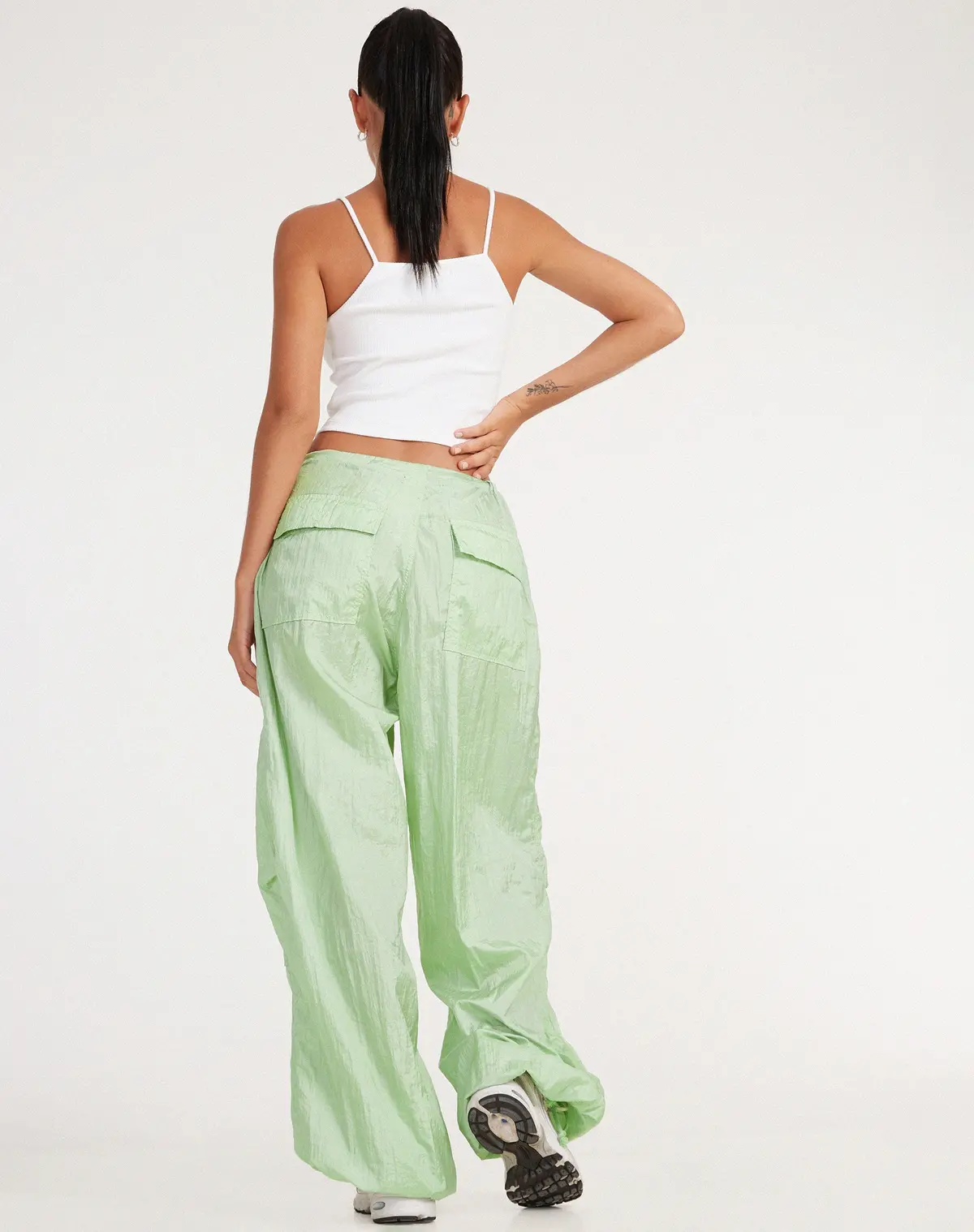Chute Trouser In Parachute Sage 3