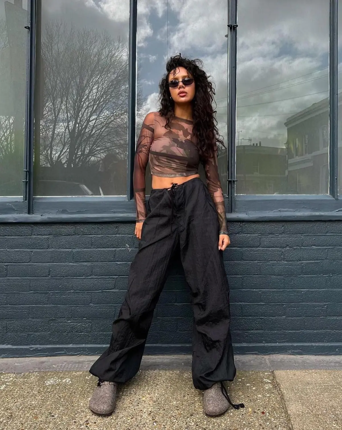 Chute Trouser In Parachute Black 3