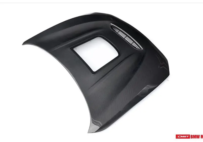 Cmst Carbon Fiber Tempered Glass Transparent Hood For Bmw M2 / M2c F87 2 Series F22 2014-On 2
