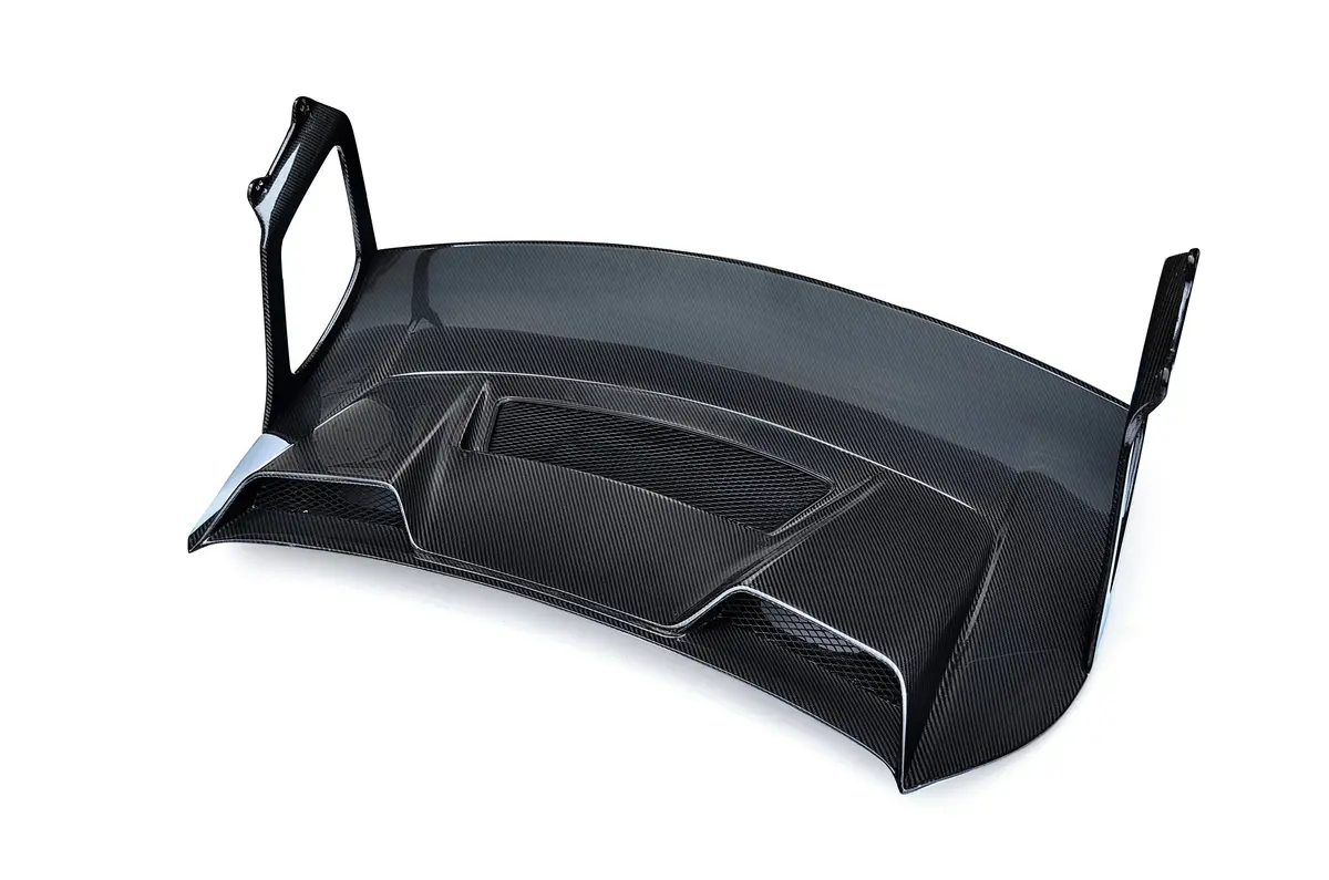 Cmst Rear Trunk Lid & Rear Spoiler Wing For Porsche 911 991.1 991.2 Gt2rs 3